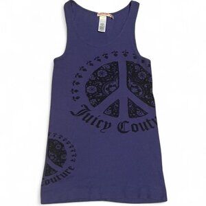 Vintage Juicy Couture Purple/Blue Tank Top